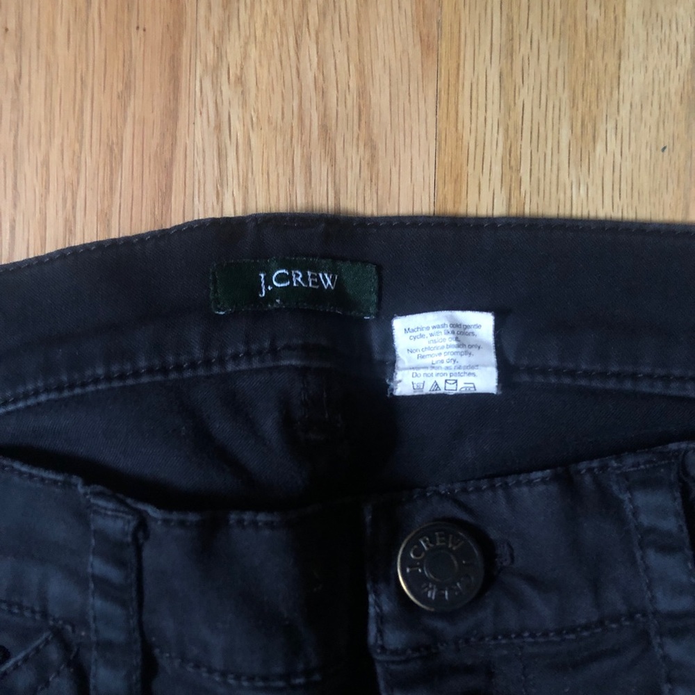Jcrew black Capri riding pants size 24